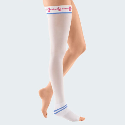 mediven thrombexin 21 AG Schenkelstrümpfe S offene Spitze