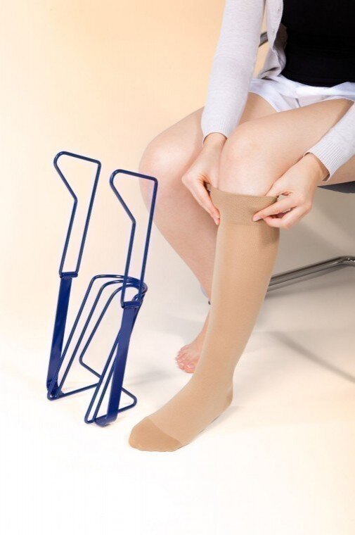 Bauerfeind Venotrain glider plus, Anziehhilfe für Kompressionsstrümpfe