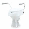 Raised toilet seat Invacare Aquatec 900 with armrests