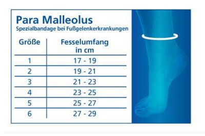Sprunggelenkbandage Para Malleolus 3 gletscher-blau