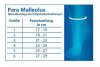 Sprunggelenkbandage Para Malleolus 5 gletscher-blau