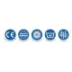 Matratze SHP TERRAPUR 200 x 90 x 12 cm Trikot blau