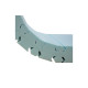 Mattress SHP TERRACARE DUPLEX 200 x 90 x 12 cm Incontinence Cover AG-PROTECT blau