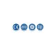 SHP Extension Piece for mattresses 20 x 90 x 12 cm Incontinence Komfort blue