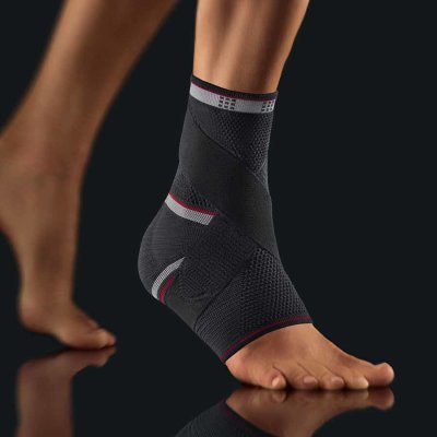 Ankle Bandage Bort select TaloStabil Plus LARGE black left