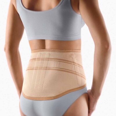 Rückenbandage Bort StabiloBasic Lady mit Pelotte haut 2