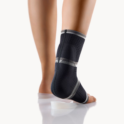 Achilles tendon bandage Bort AchilloStabil Eco black X-LARGE