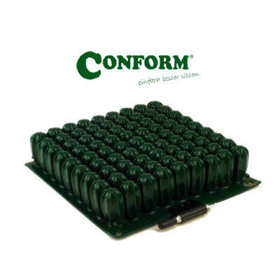 Conform AD Sitzkissen 4 Kammer Zentralventil SKD 43 x 43 x 7,5 cm / 9 x 9 Zellen
