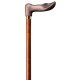 Gastrock wooden Walking Stick Soft Coating Fischer-Handle