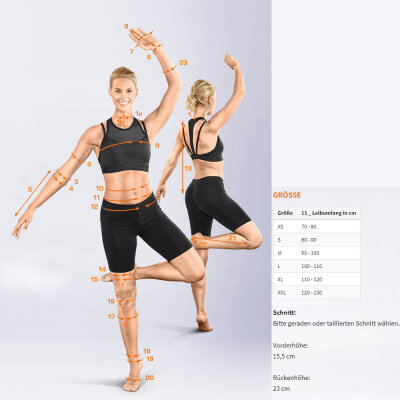 Vertebradyn Strong LWS-Orthese – Größe XL, Für Leibumfang 110–120 Cm, Mit Stützstäben