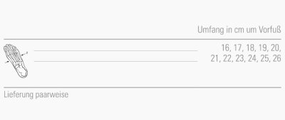 Bort Metatarsal Bandage - Fußbandage Mit Pelotte Größe 25