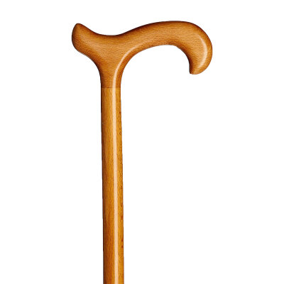 Holz Gehstock Mit Metallgriff – 90 Cm Langer Spazierstock Mit Löwenkopf, Belastbar Bis 100 Kg
