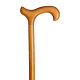 Gastrock Basic wooden walking stick with derby handle for gentlemen