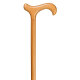 Gastrock Basic wooden walking stick with derby handle for ladies