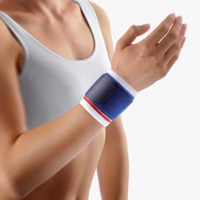 Bort Stabilo Wrist Support with Velcro Fastening blue 1