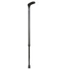 Ossenberg walking stick carbon with soft handle adjustable