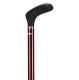 Ossenberg walking stick carbon with soft handle adjustable