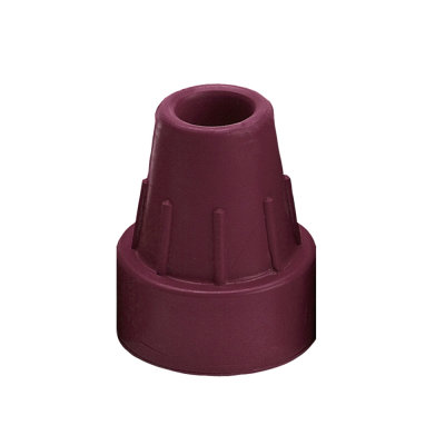 Ossenberg Rubber capsule with a steel core 16mm aubergine