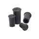 Ossenberg rubber capsule for walking sticks black 18 mm pipe diameter