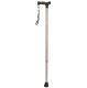 Ossenberg light metal stick with derby handle Airgo adjustable anthracite/black