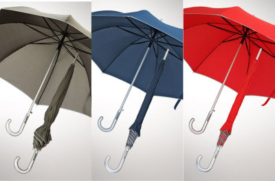 Ossenberg umbrella cane light metal Windmatic automatically