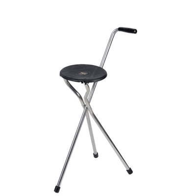 Ossenberg cane with seat light metal foldable