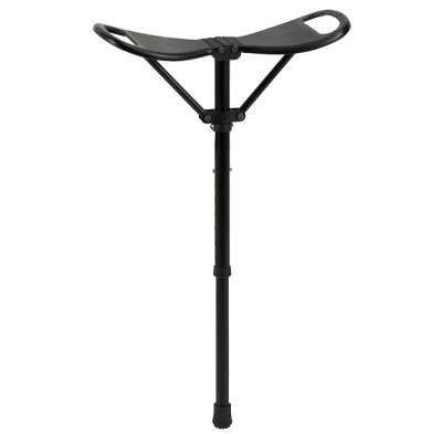 Ossenberg cane with seat light metal one leg foldable adjustable