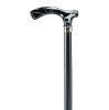 Ossenberg cane fritz handle in acrylic cloudy black...