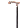 Ossenberg cane in grey beech with Fritz handle marbled...