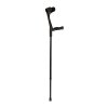Ossenberg travel crutch carbon with anatomical handle foldable height adjustable