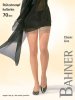 Support stockings Bahner Classic Line Support stocking without brace 70 black 4