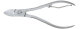 Russka Credo nail nipper Diabetic matt chrome