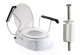 Russka toilet seat raiser with armrests