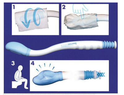 Russka Easywipe Abwischhilfe für Intimhygiene