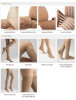 Ofa Memory mit Aloe Vera CCL 2 AD Knee Highs Form long open toe nougat I