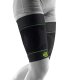 Sports Socks Bauerfeind Sports Compression Sleeves Upper Leg black S short