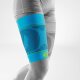 Sports Socks Bauerfeind Sports Compression Sleeves Upper Leg black S long