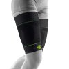 Sports Socks Bauerfeind Sports Compression Sleeves Upper Leg black L long