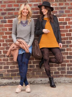 Juzo Soft Batik KKL 1 AD Kniestrümpfe extra kurz Noppenhaftrand 3,5 cm geschlossene Fußspitze schwarz/zimt III