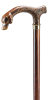 Ossenberg wooden stick with derby handle dachshund
