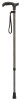 Ossenberg light metal stick with Comfort Soft derby handle adjustable metallic grey - black/grey
