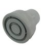Ossenberg rubber capsule steel insert 22 mm grey