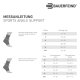 Sprunggelenkbandage Bauerfeind Sports Ankle Support rechts pink S