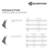 Sprunggelenkbandage Bauerfeind Sports Ankle Support rechts pink XXL