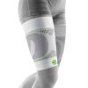 Sports Socks Bauerfeind Sports Compression Sleeves Upper Leg white M short