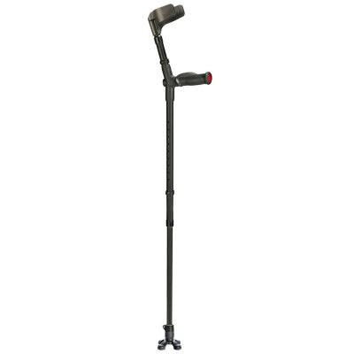 Ossenberg forearm crutch BIG XL with anatomical soft grip with safety foot