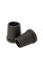Gastrock slim rubber buffer Karo with steel inlay black Ø 14 mm