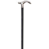 Gastrock cane Ladies Silver Derby Black