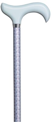 Gastrock cane Step-Derby Flora-lilac