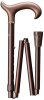 Gastrock cane Derby folding cane Soft bronze